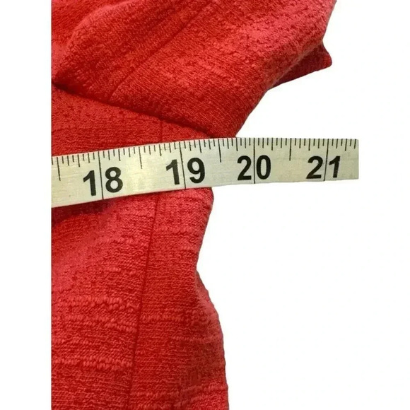 LOFT Women’s‎ Size 12 Coral Single Button Textured Blazer - Picture 5 of 8